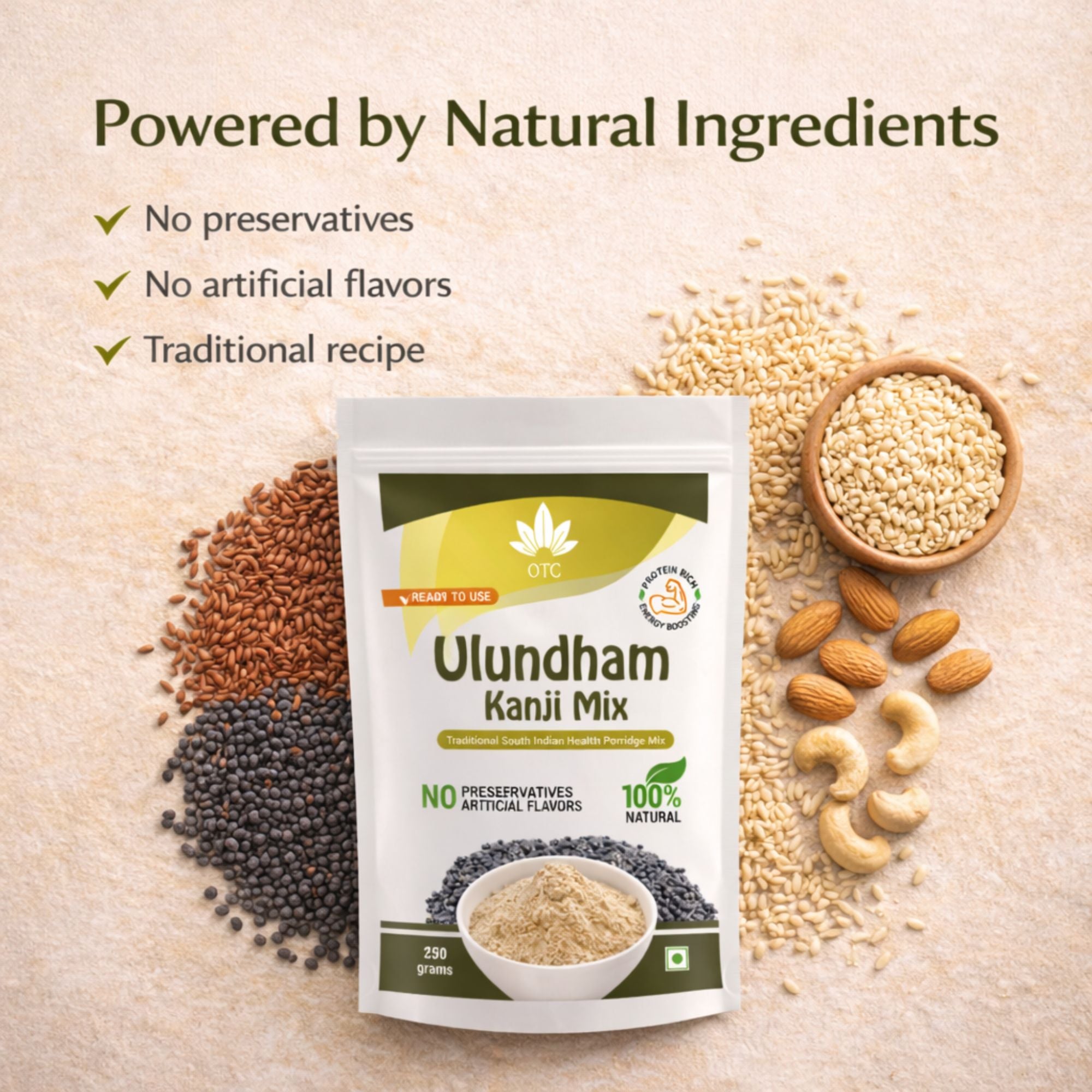 Ulundham Kanji Mix Traditional South Indian Health Porridge Mix