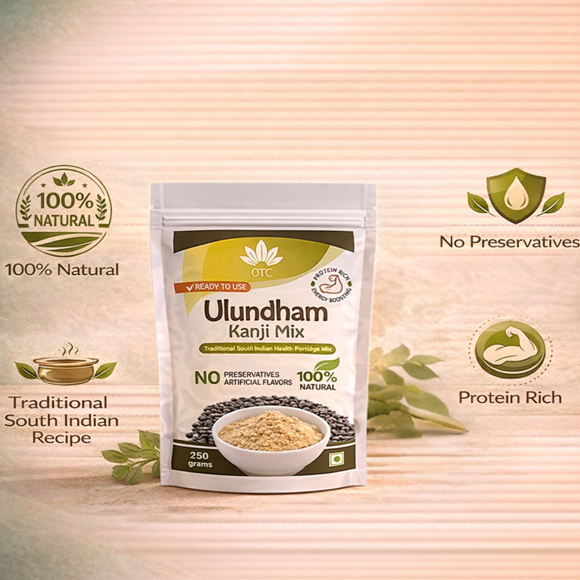 Ulundham Kanji Mix Traditional South Indian Health Porridge Mix
