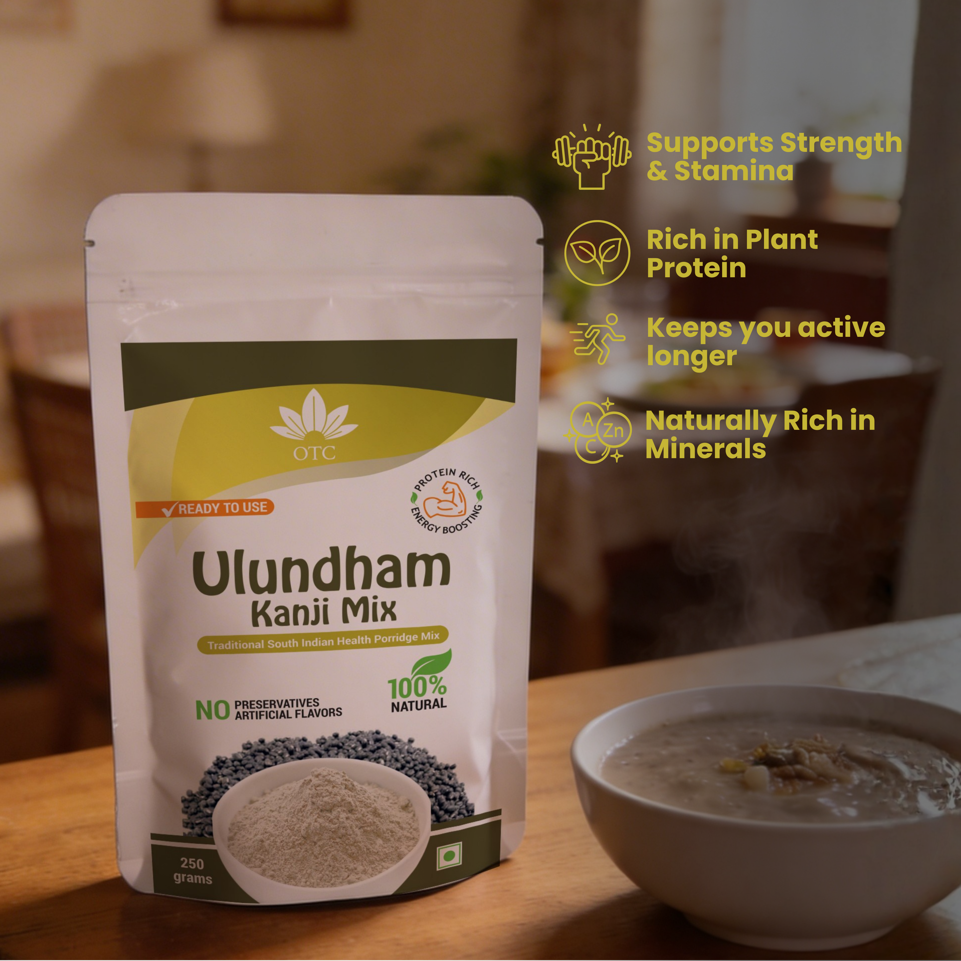 Ulundham Kanji Mix Traditional South Indian Health Porridge Mix