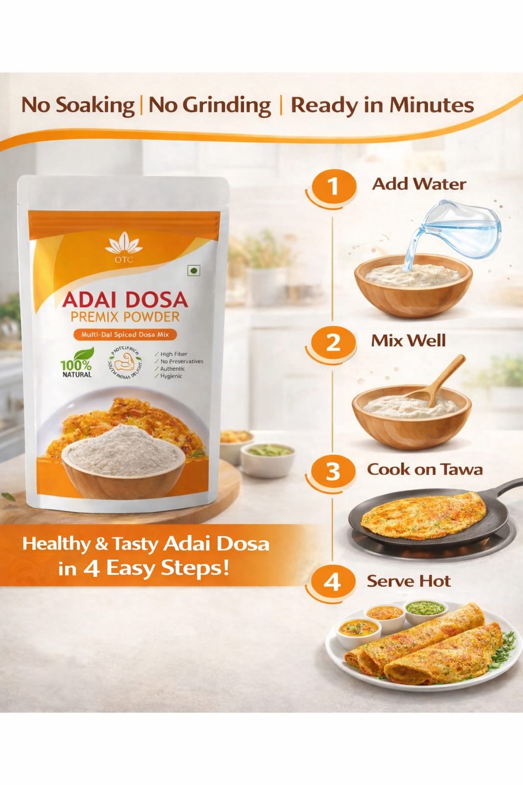 Adai Dosa Premix