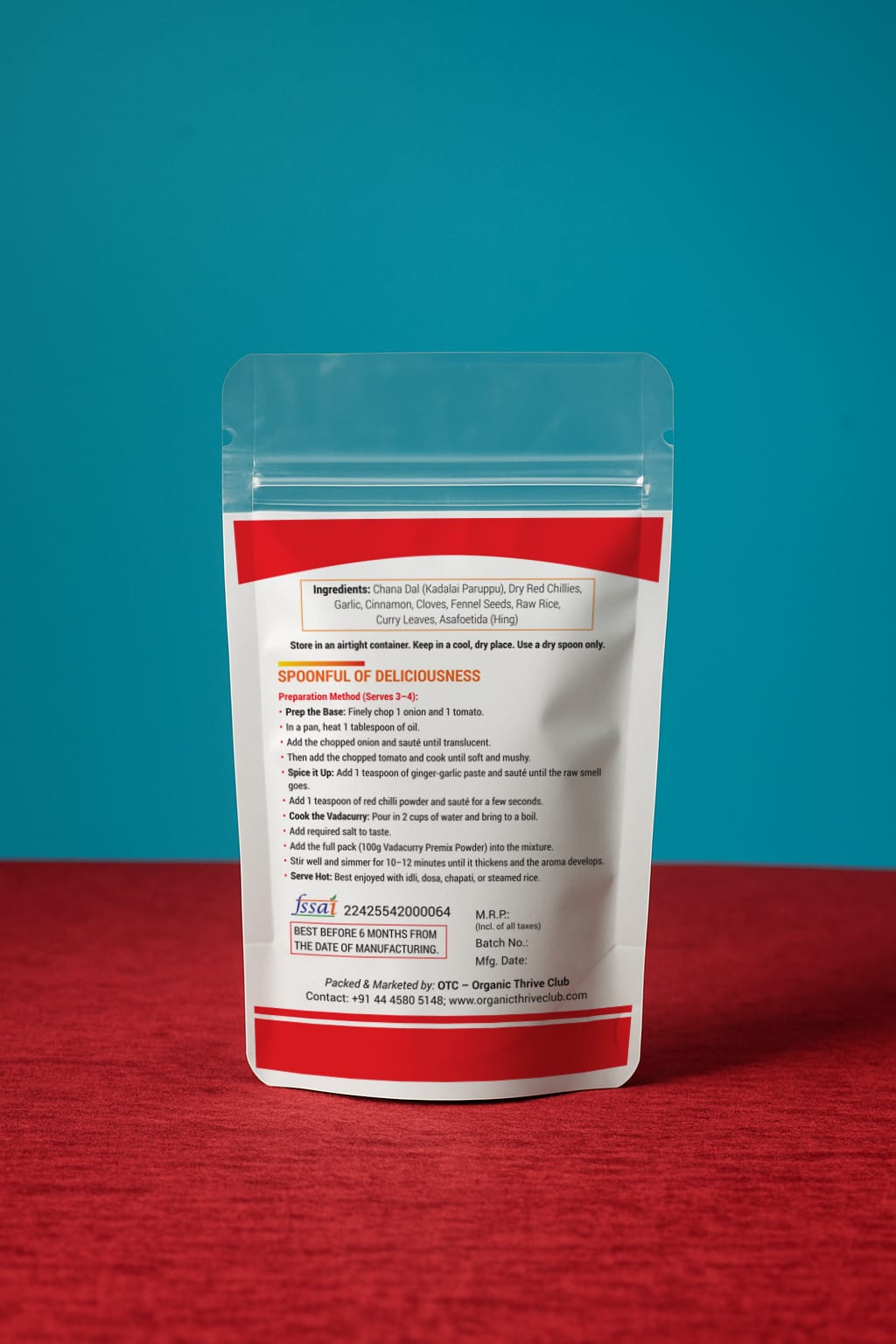 Vadacurry Premix Powder Combo