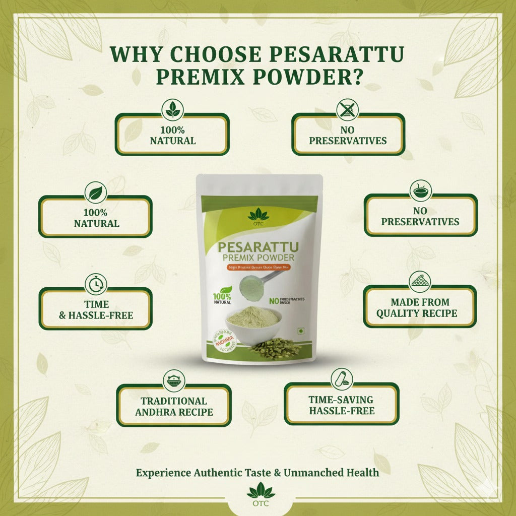 Pesarattu Premix Powder Combo