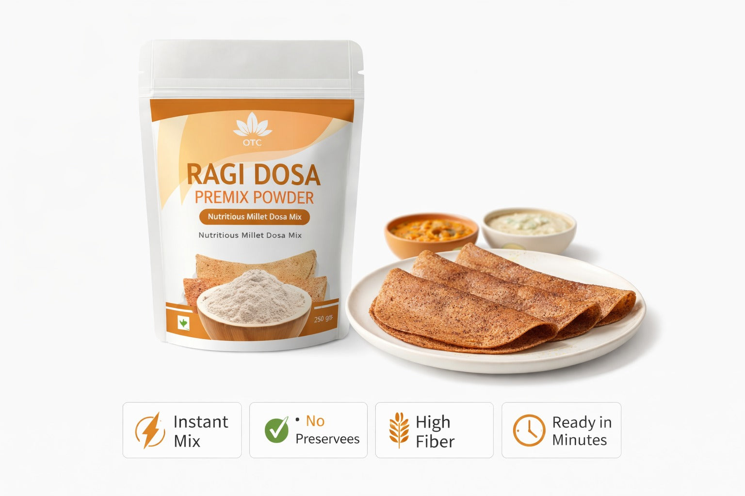 Ragi Premix Dosa Powder Combo