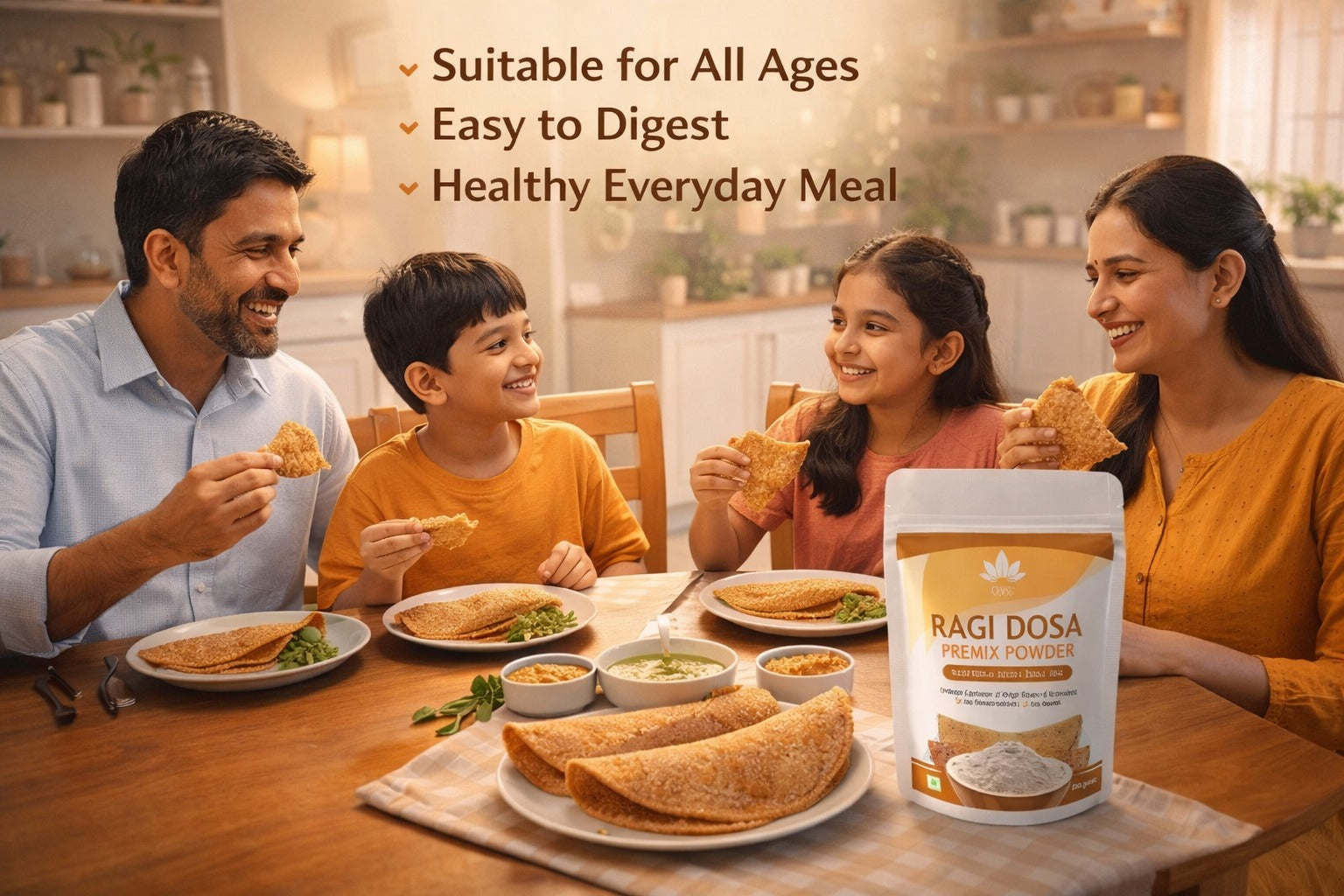 Ragi Premix Dosa Powder